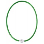 Спортивное ожерелье из силикона ПроСпорт зеленое ProSport necklace Green