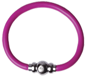 Спортивный силиконовый браслет ПроСпорт цвет розовый ProSport bracelet Fuchsia Pink